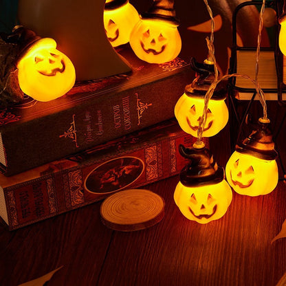 Halloween Pumpkin String Lights