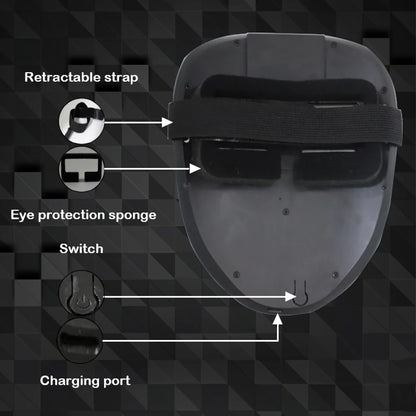 Face Changing LED Mask