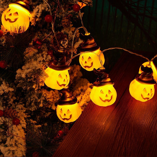 Halloween Pumpkin String Lights