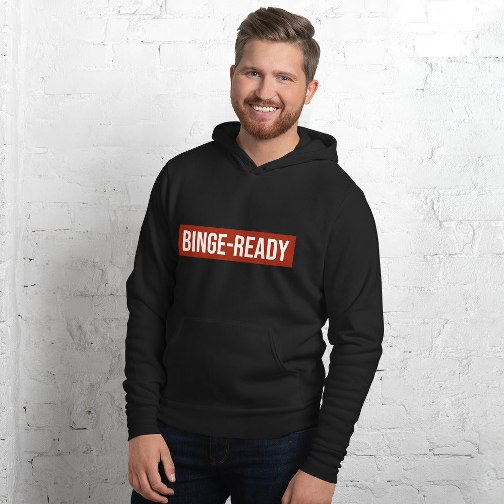 Premium "Binge-Ready" Unisex Hoodie Tees n' Merch