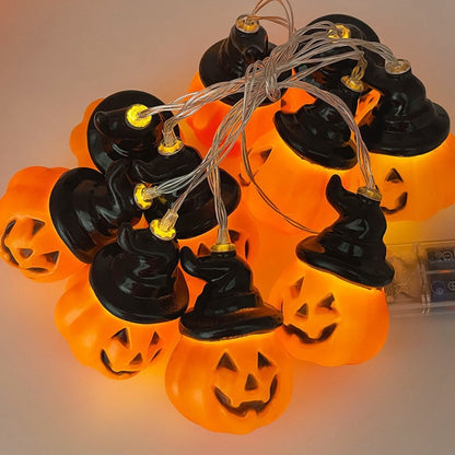 Halloween Pumpkin String Lights