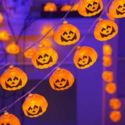 Halloween Pumpkin String Lights