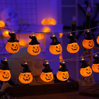 Halloween Pumpkin String Lights